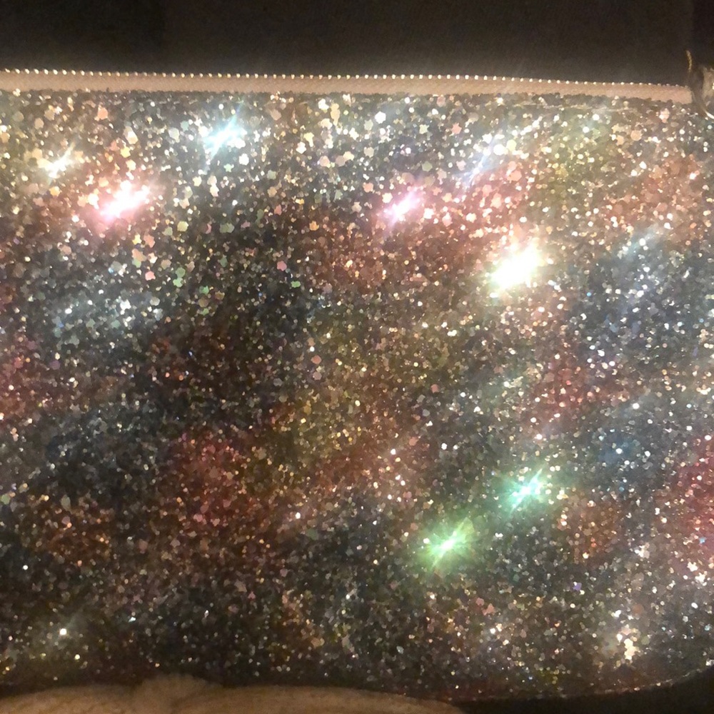 Steve Madden Sparkly Multicolored Clutch - image 8